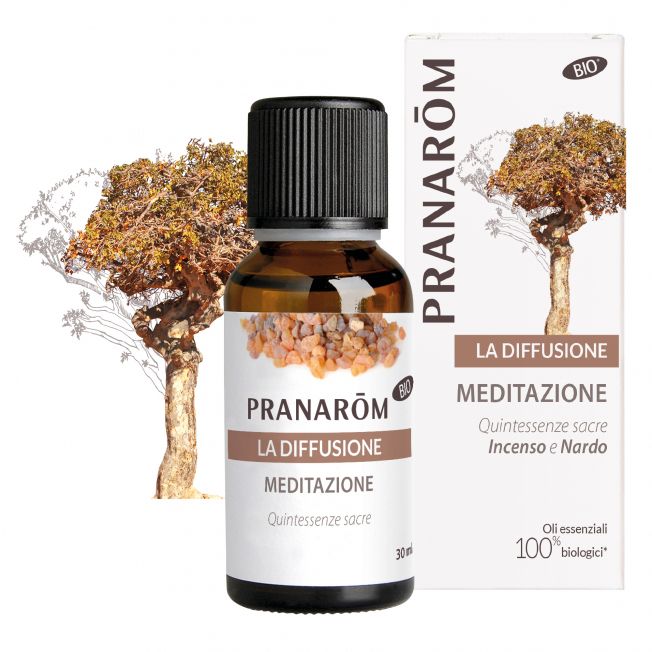 Pranarom Meditazione Essenza Per Diffusione Incenso E Nardo 30ml