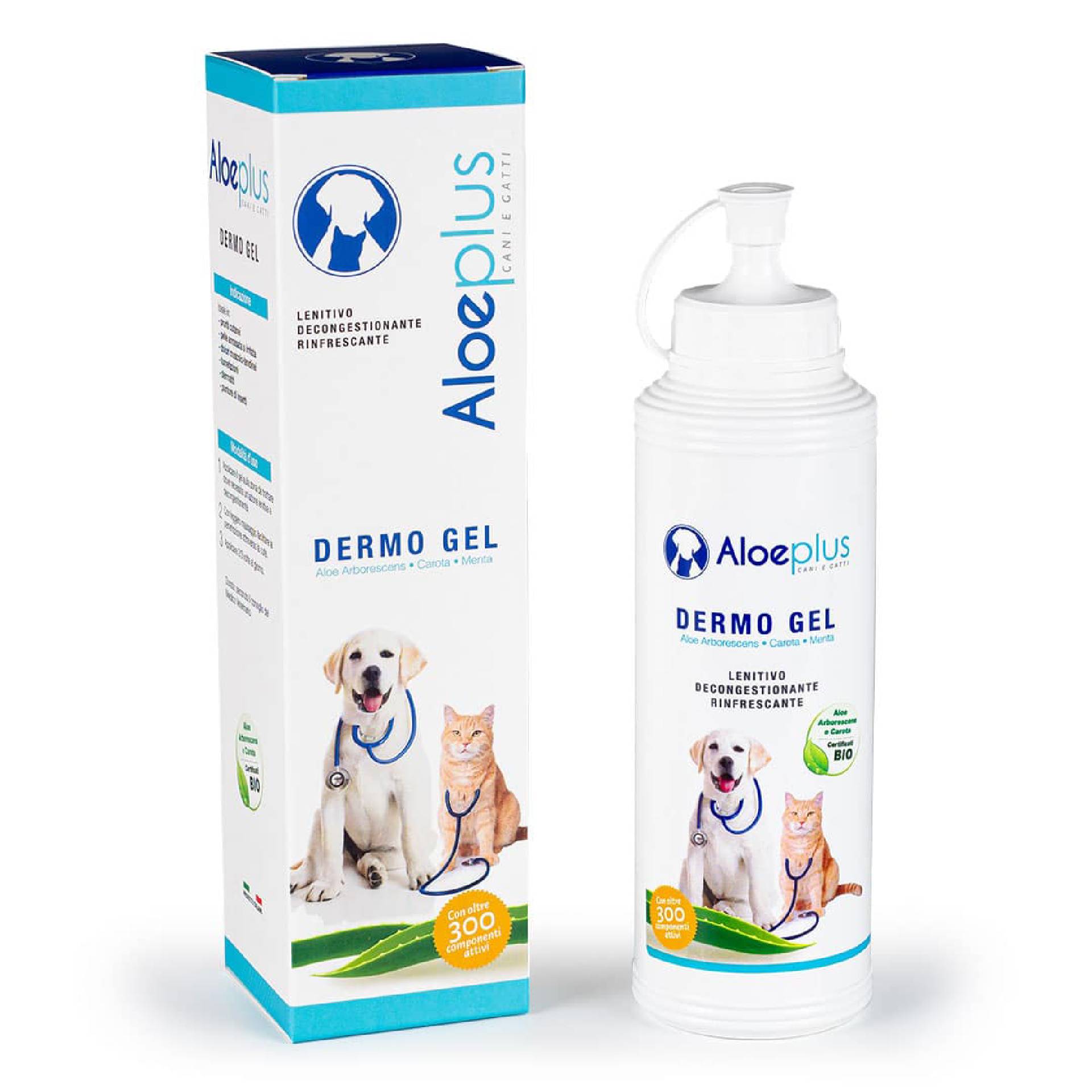 Aloeplus Gel Dermatologico Cane E Gatto 200ml