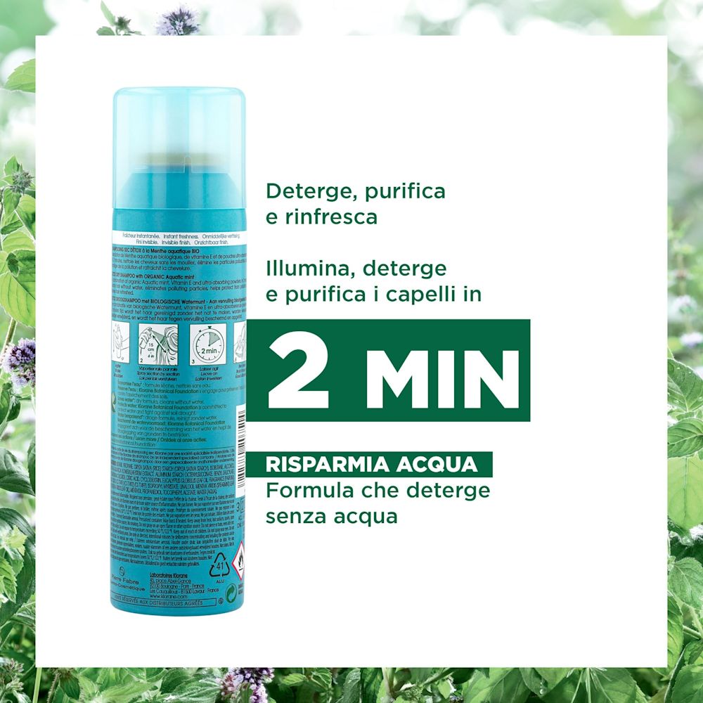 image - 981391004 - KLORANE SHAMPOO SECCO MENTA 150 ML - 4706485_7.jpg