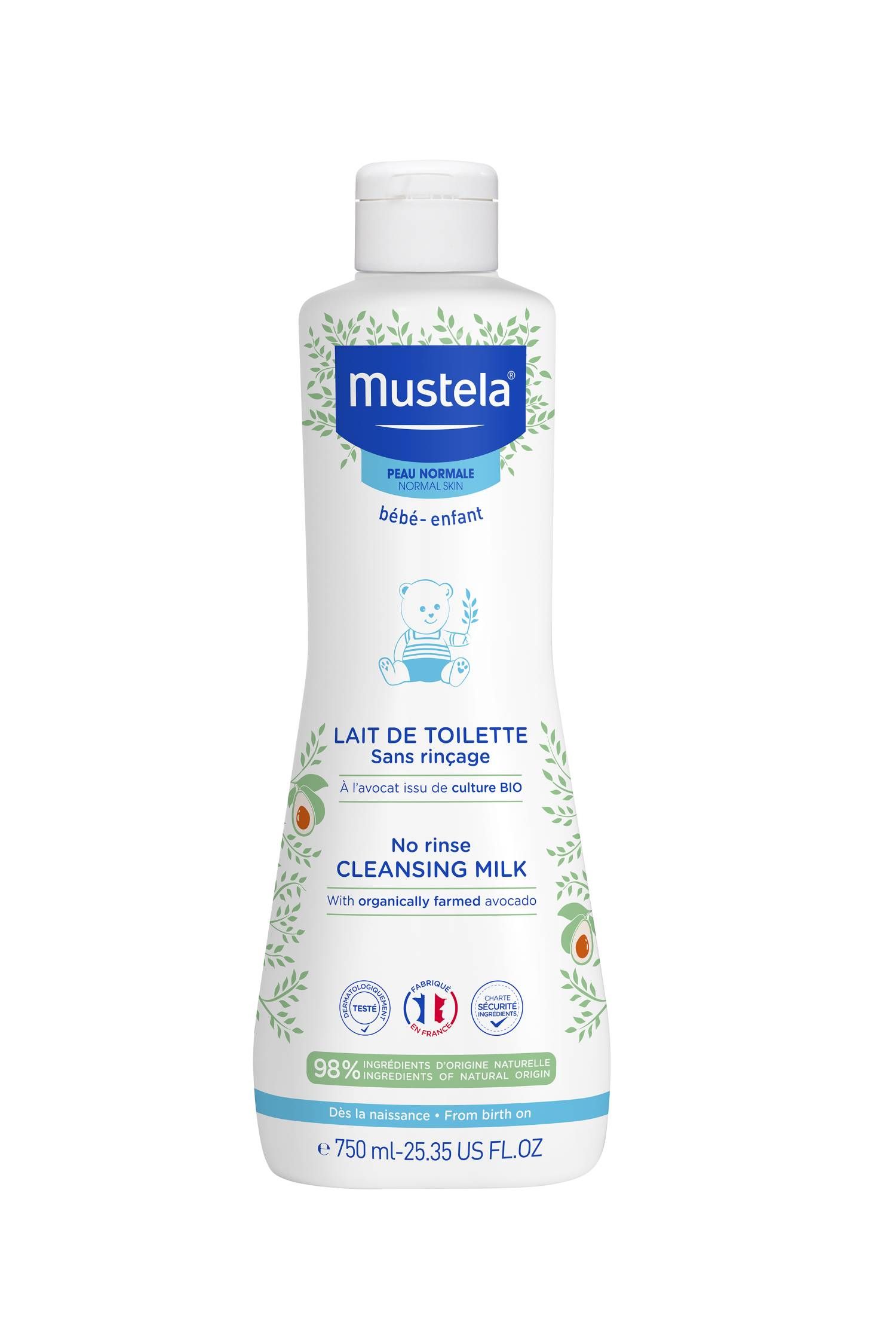 Mustela Latte Di Toilette 750ml