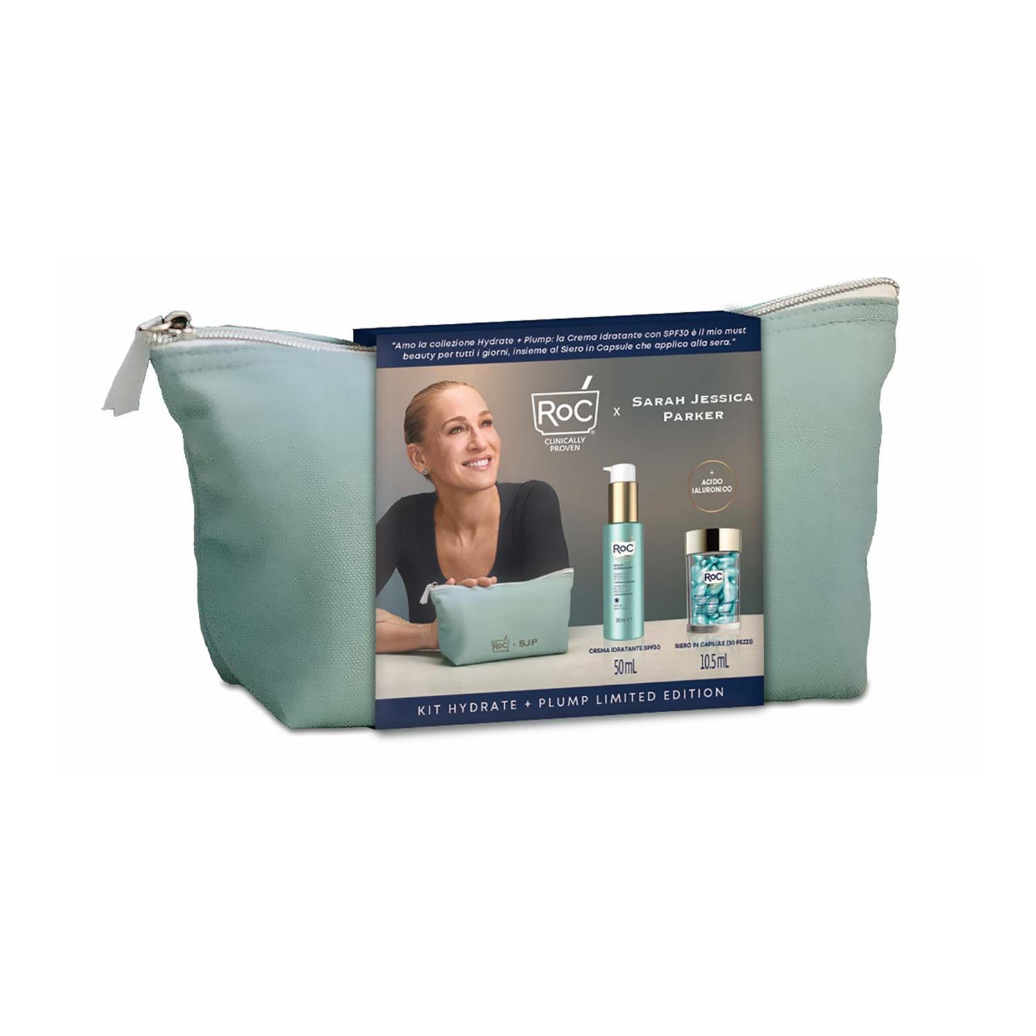 986624815 - ROC KIT SJP CONTENENTE ROC MC HYDRATE+PLUM SIERO CAPSULE + ROC MC HYDRATE+ PLUMP CREMA SPF30 50 ML + POCHETTE IN OMAGGIO - 4743202_1.jpg