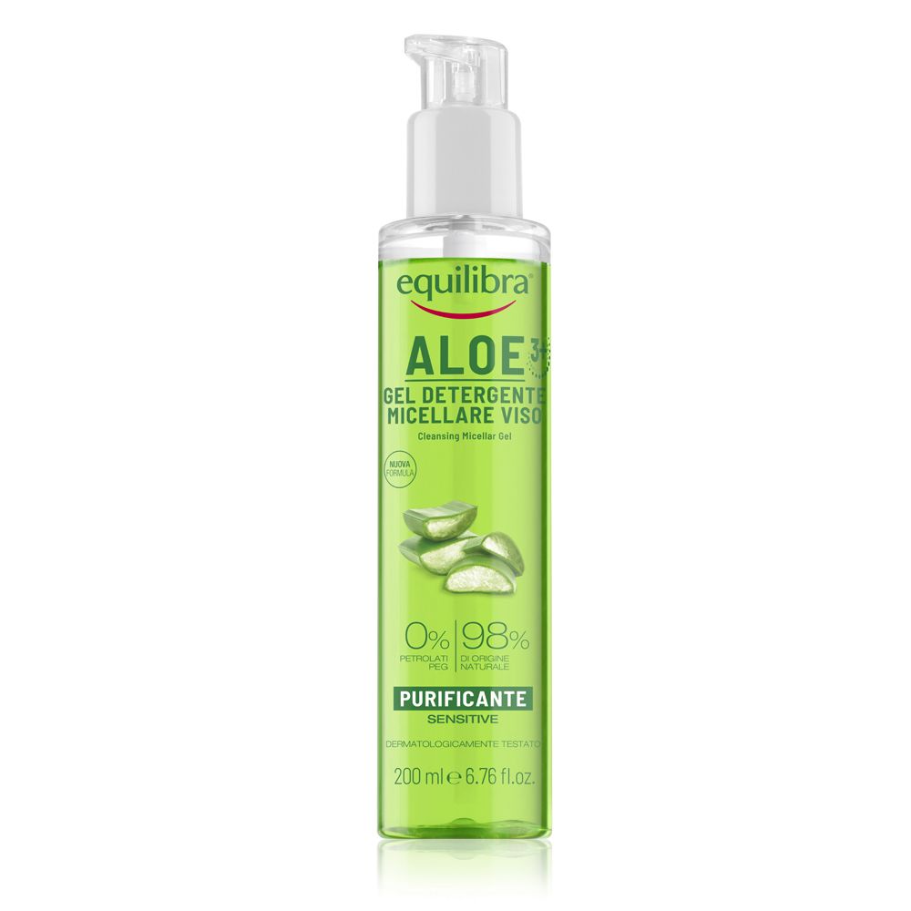 Equilibra Aloe Gel detersione Micellare Viso Purificante 200ml