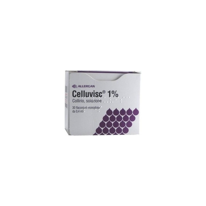 Celluvisc Collirio 10mg/ml 30 Flaconcini Monodose 0.4ml