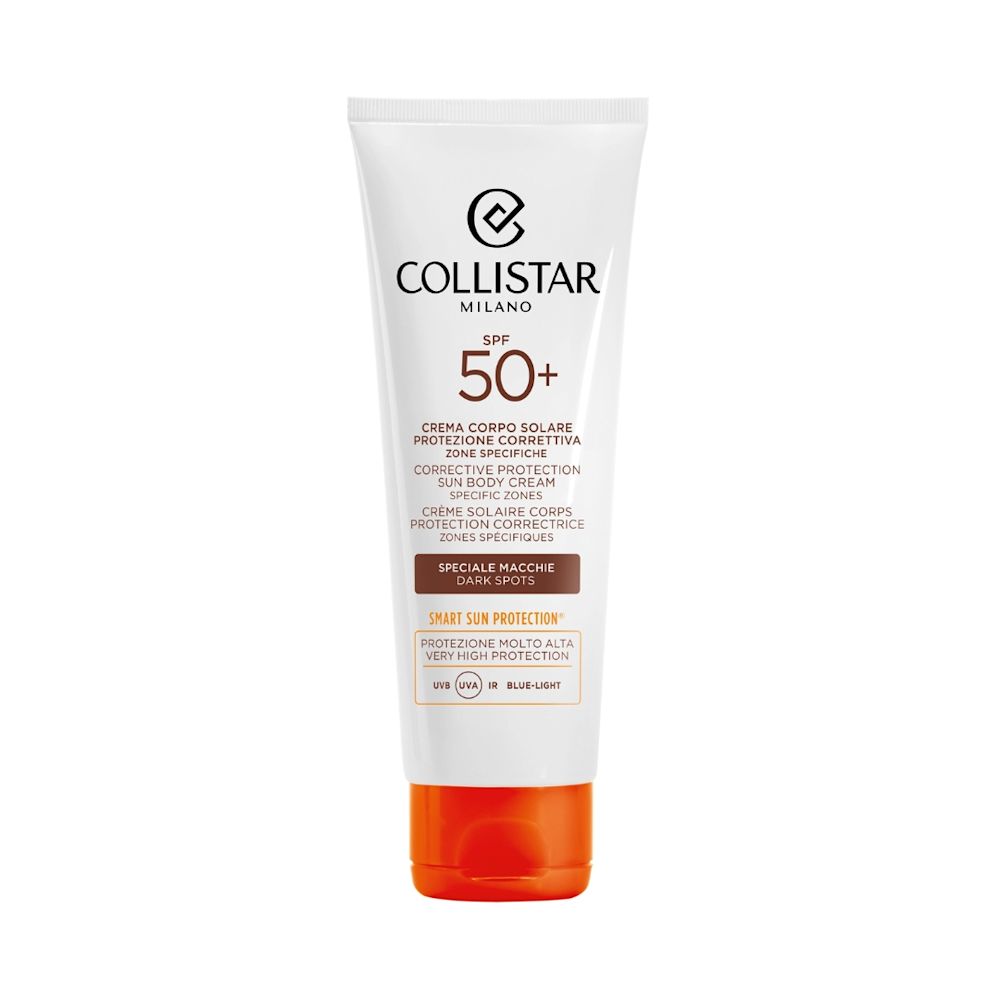 image - 950044002 - Crema corpo solare Collistar SPF50+, protegge efficacemente dai raggi UVA, UVB, IR e luce blu prevenendo e contrastando le macchie cutanee. - 4809876_1.jpg