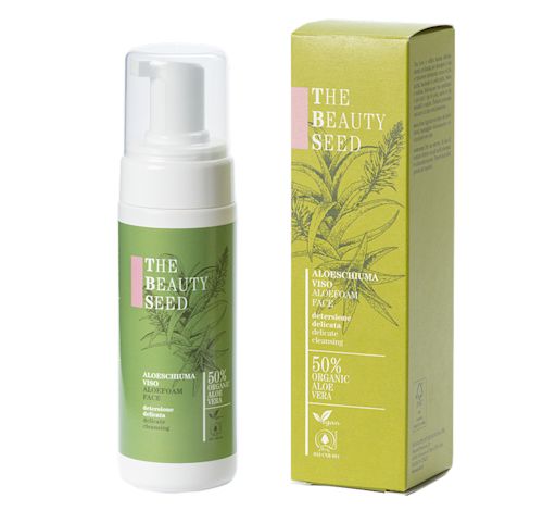 983310374 - Bioearth The Beauty Seed Aloeschiuma Viso Mousse detergente 150ml - 4739578_1.jpg