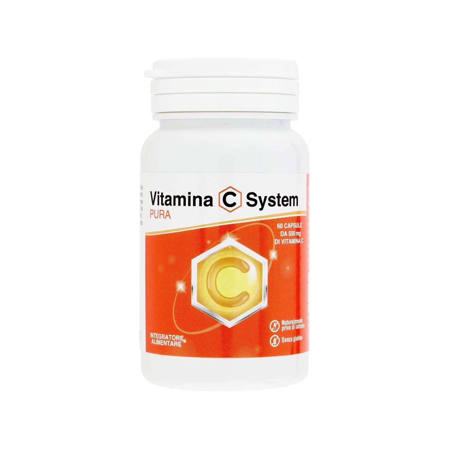 Vitamina C System Integratore immunostimolante 60 Capsule