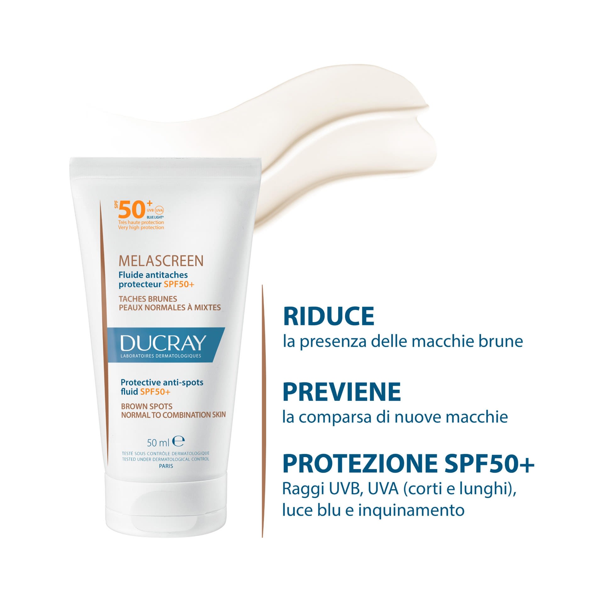 image - 985605233 - MELASCREEN FLUIDO ANTI MACCHIE PROTETTIVO SPF50+ 50 ML - 4711111_12.jpg