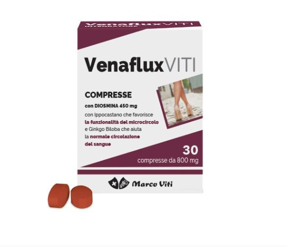 Venaflux Viti Integratore Venotonico 30 Compresse