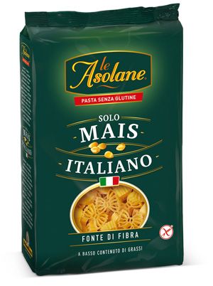 Le Asolane Fonte Fibra Mais Farfalle Pasta Senza Glutine 250g