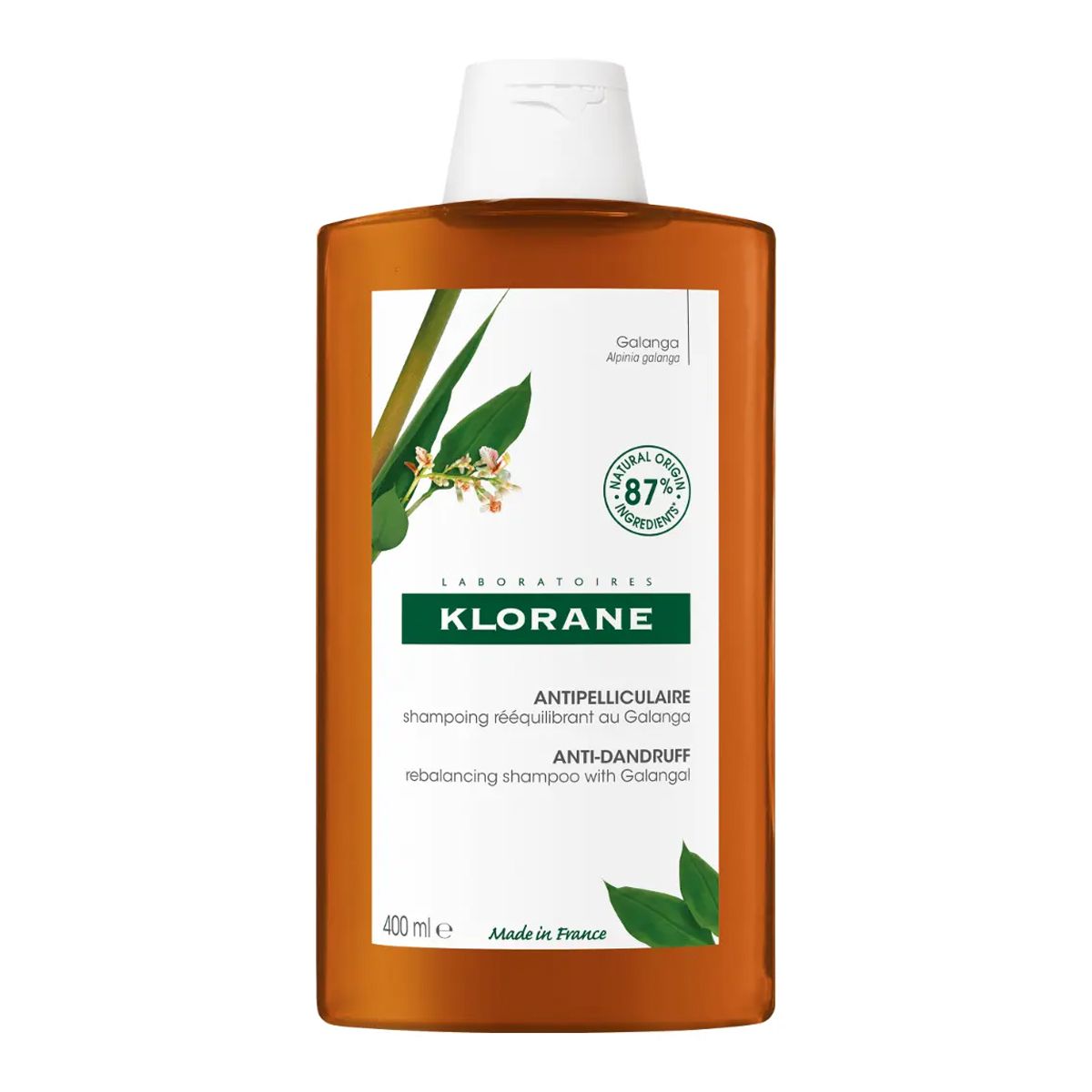 Klorane Shampoo Anti-forfora Riequilibrante Galanga 400ml