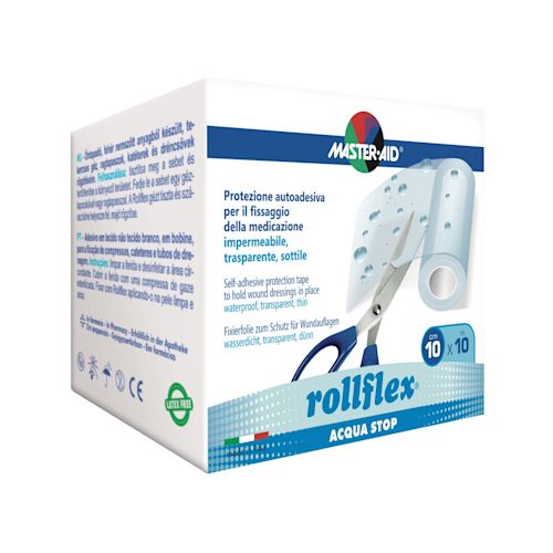 image - 935790701 - Cerotto impermeabile autoadesivo in poliuretano trasparente, traspirante e ipoallergenico, per fissaggio e protezione di medicazioni e garze. - 7891399_2.jpg