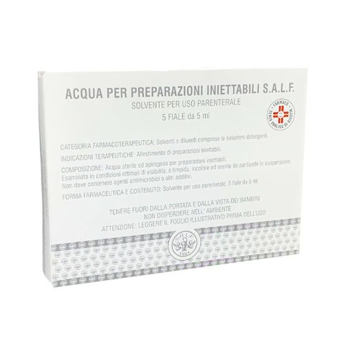 030649267 - Salf Acqua Fisiologica per preparazioni iniettabili 5ml - 7885439_1.jpg
