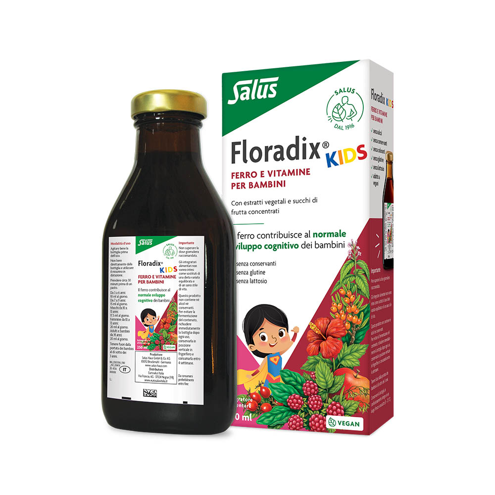 Floradix Kids Integratore Ferro 250ml