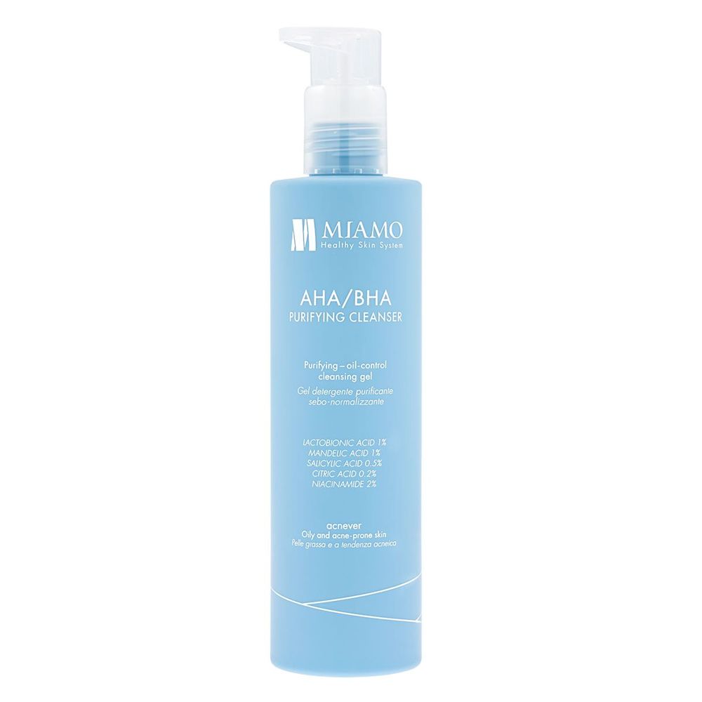 972038792 - Miamo Aha/Bha Purifying Cleanser Gel detergente purificante sebonormalizzante 250ml - 4706231_2.jpg