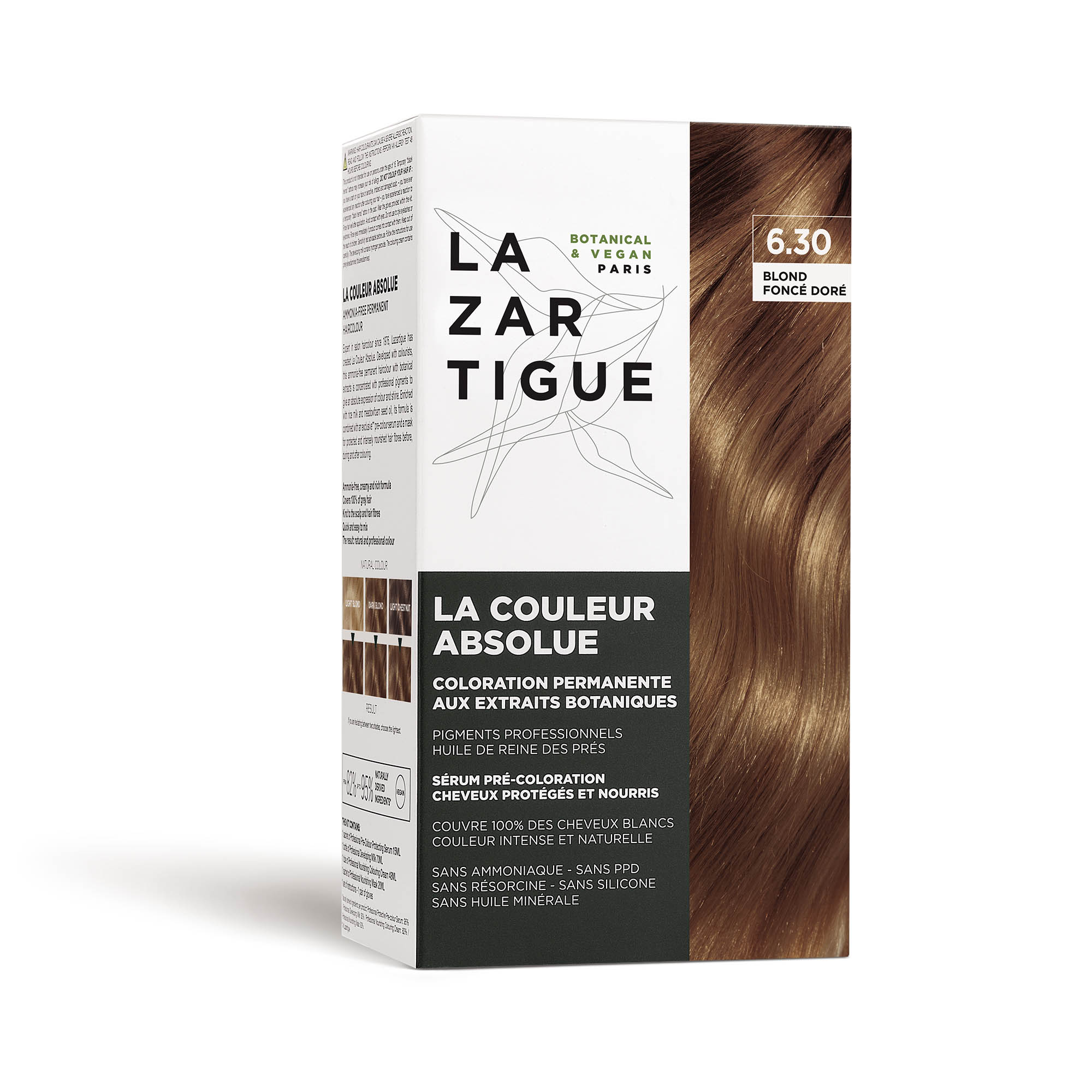 Lazartigue La Couleur Absolue Colorazione Permanente 6.30 Biondo Scuro Dorato