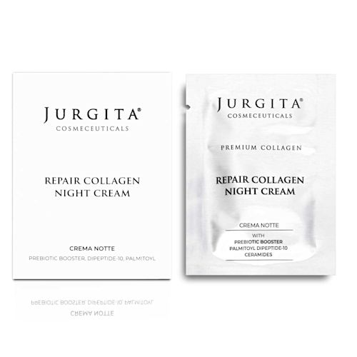 987479351 - JURGITA COSMECEUTICALS REPAIR COLLAGEN NIGHT CREAM 10 BUSTINE - 4715938_2.jpg