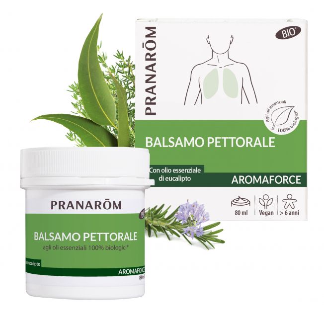 Pranarom Aromaforce Bio Balsamo Pettorale 80ml