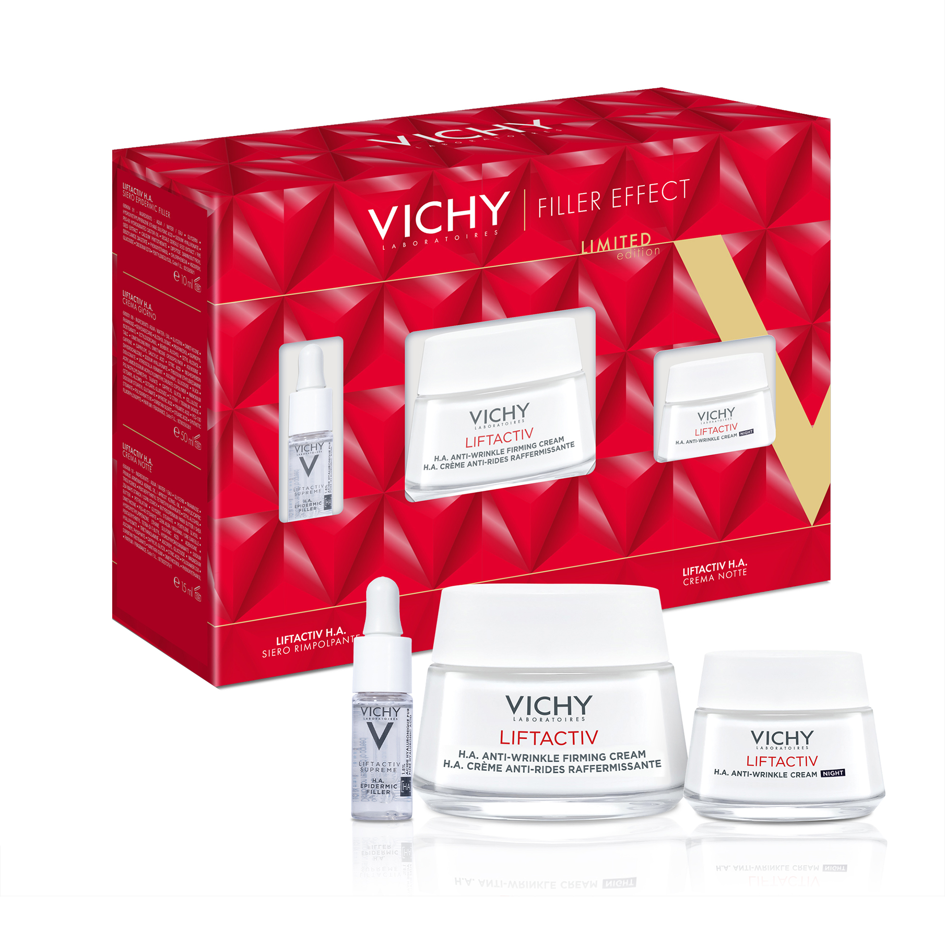 image - 989250725 - LIFTACTIV HA COFANETTO NATALE 2024 1 LIFTACTIVE SUPREME PELLI NORMALI MISTE 50 ML + 1 LIFT SUPREME HA EPIDERMIC FILL 10 ML + ECH LIFT SUPREME NOTTE 15 ML - 4786785_1.jpg