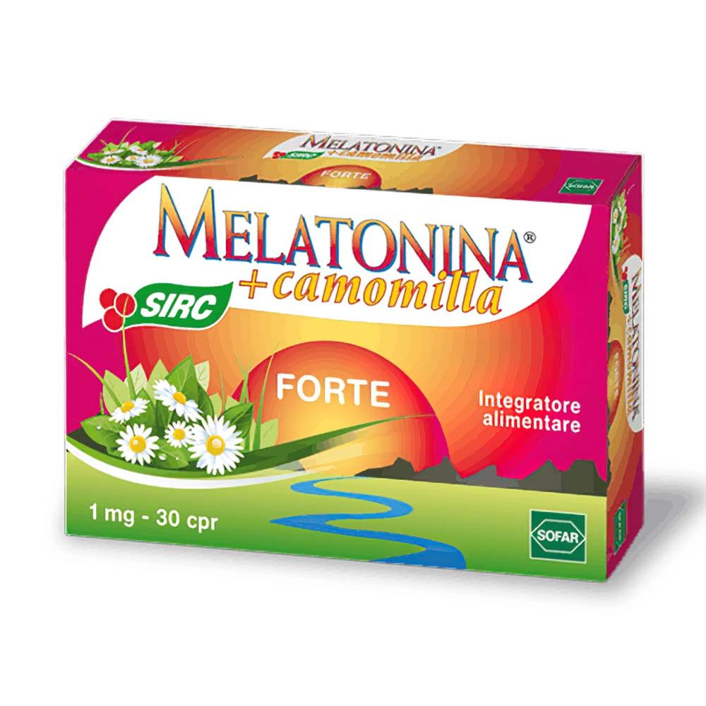 Melatonina Forte Integratore Sonno 30 Compresse