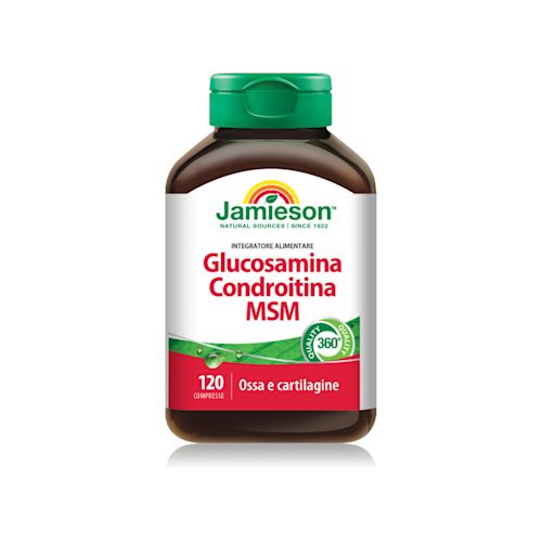 image - 913352011 - JAMIESON GLUCOSAMINA CONDROITINA MSM 120 COMPRESSE - 4717096_1.jpg