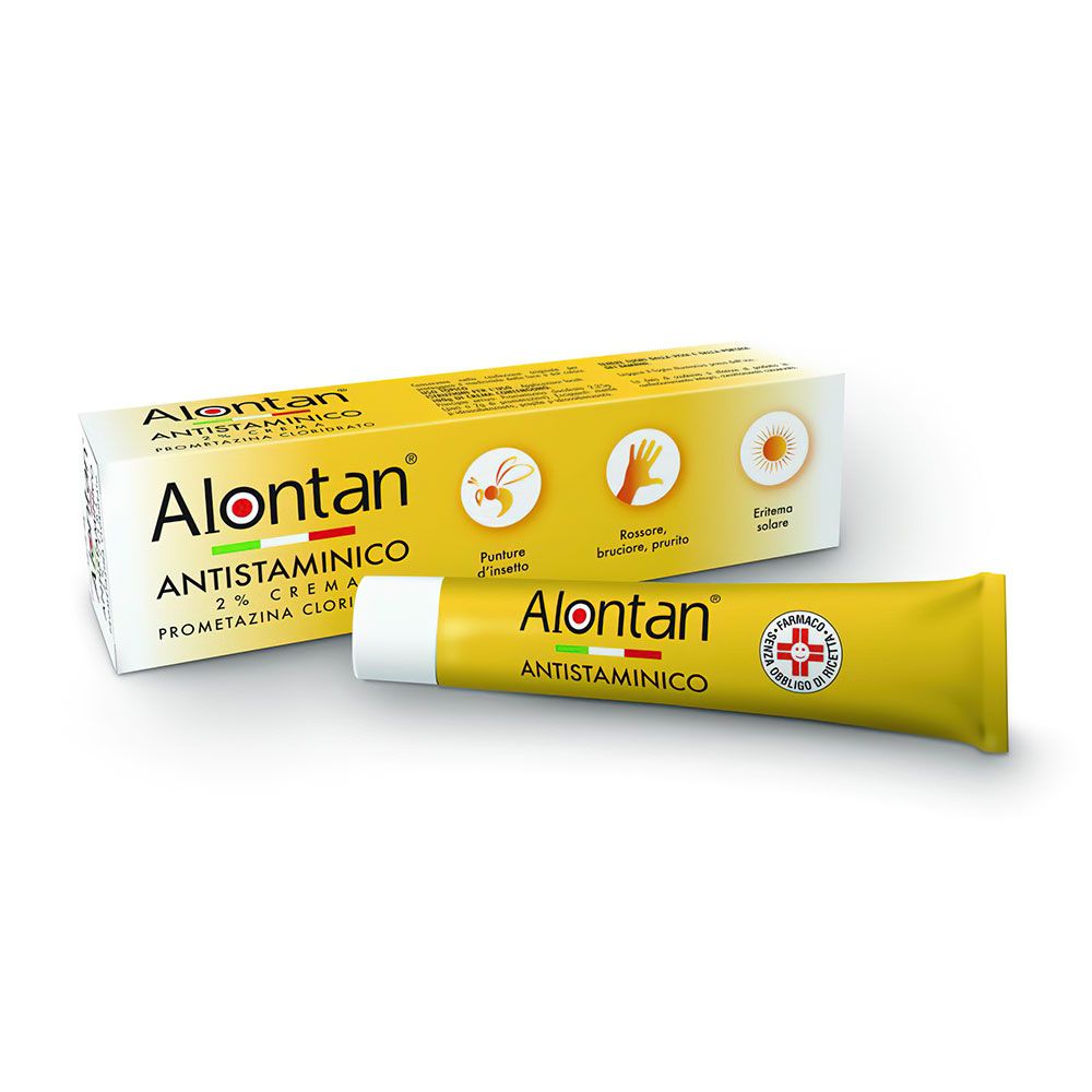 Alontan 2% Antistaminico Locale Crema 30g