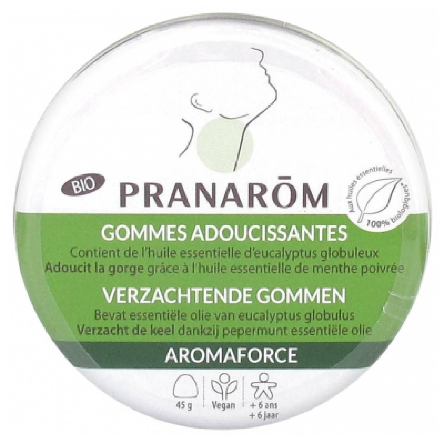 Pranarom Aromaforce Bio Gomme Eucalipto 45g