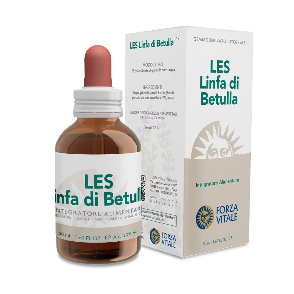 Les Linfa Betulla Gocce Integratore 50ml