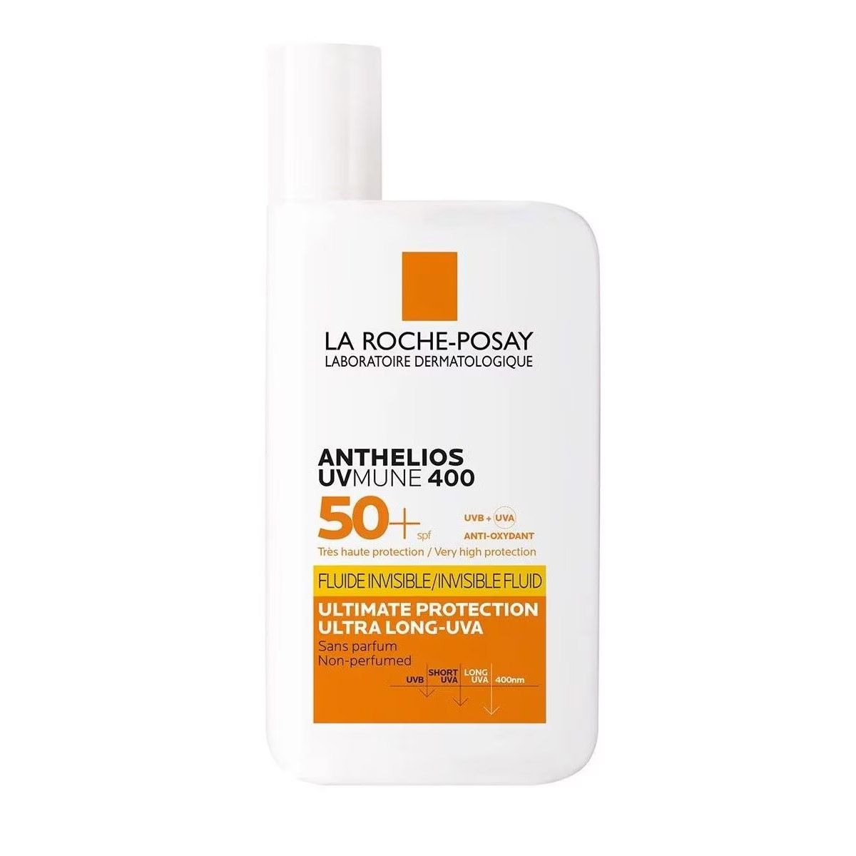 La Roche-posay Anthelios Uvmune 400 Fluido Invisibile Con Protezione Estrema Da Uva Ultra Lunghi SPF 50+ Senza Profumo 50ml