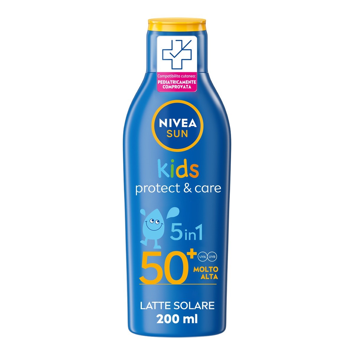 Nivea Sun Latte Solare Kids Protect E Care Fp50+ 200ml