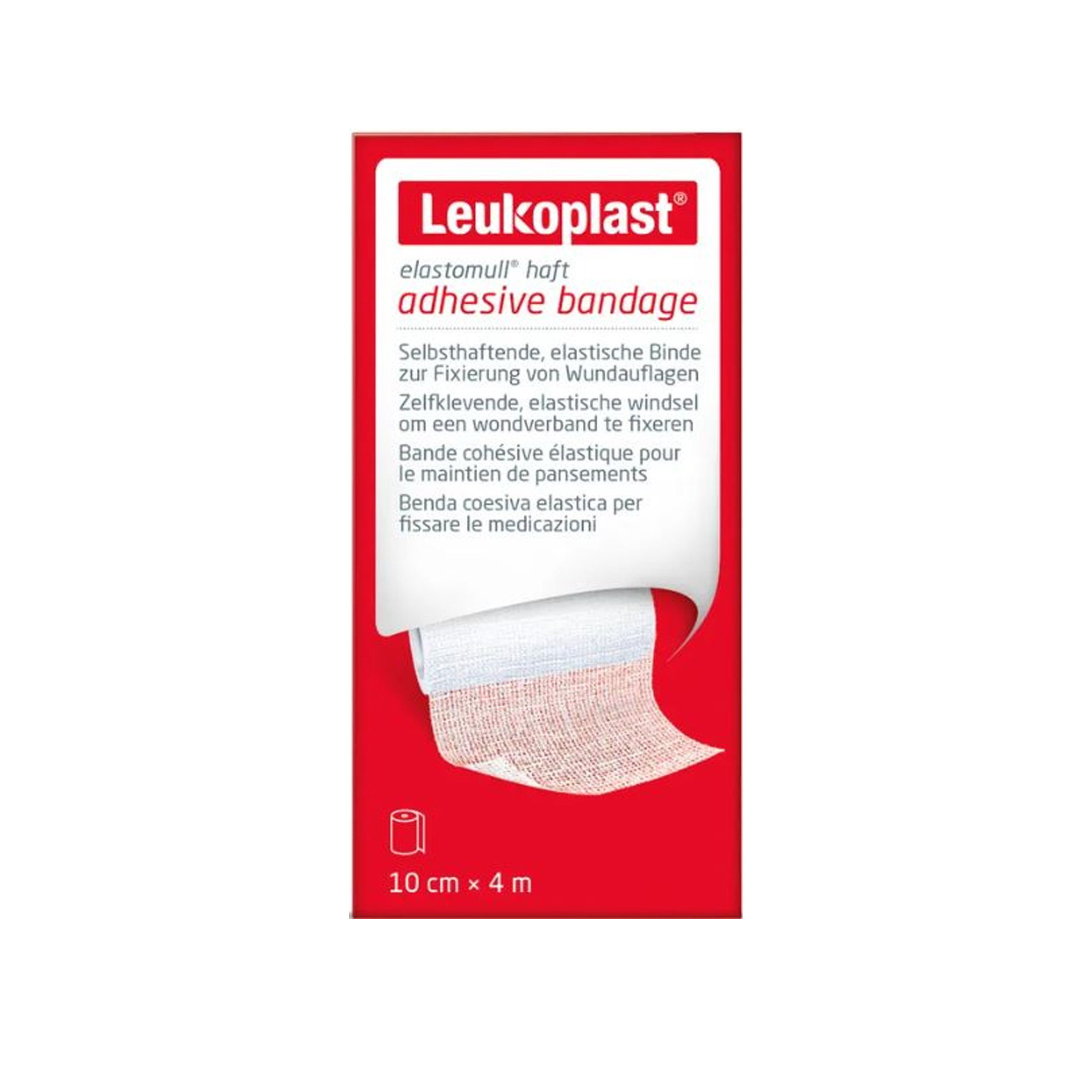 Leukoplast Elastomull Haft 10cmx4m