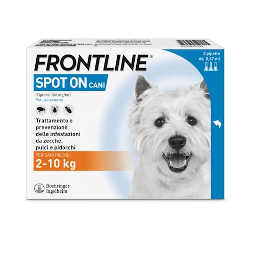 103030134 - FRONTLINE SPOT-ON CANI*soluz 3 pipette 0,67 ml 67 mg cani da 2 a 10 Kg - 0006472_2.jpg