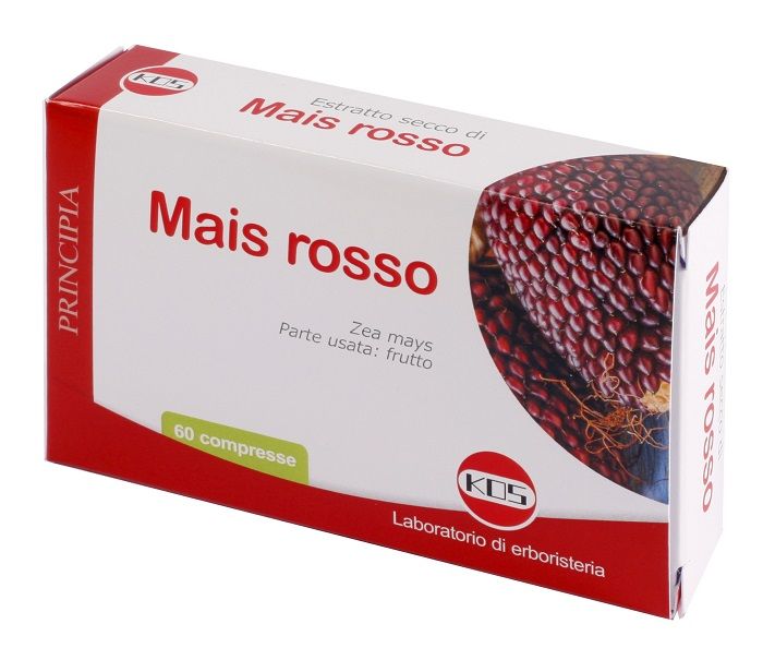 Estratto Secco Di Mais Rosso Integratore Drenante 60 Compresse