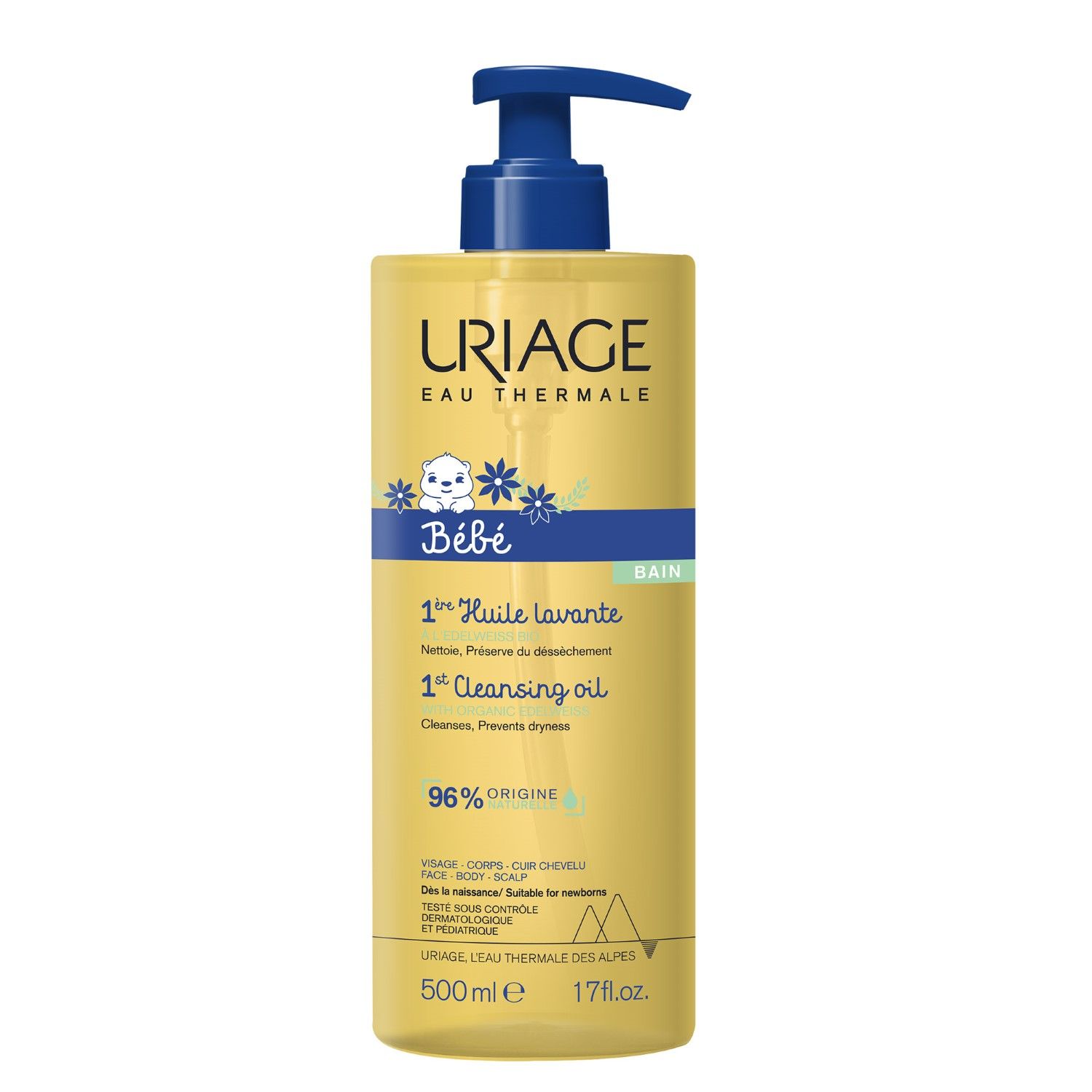 Uriage Bebè Olio Detergente 500ml