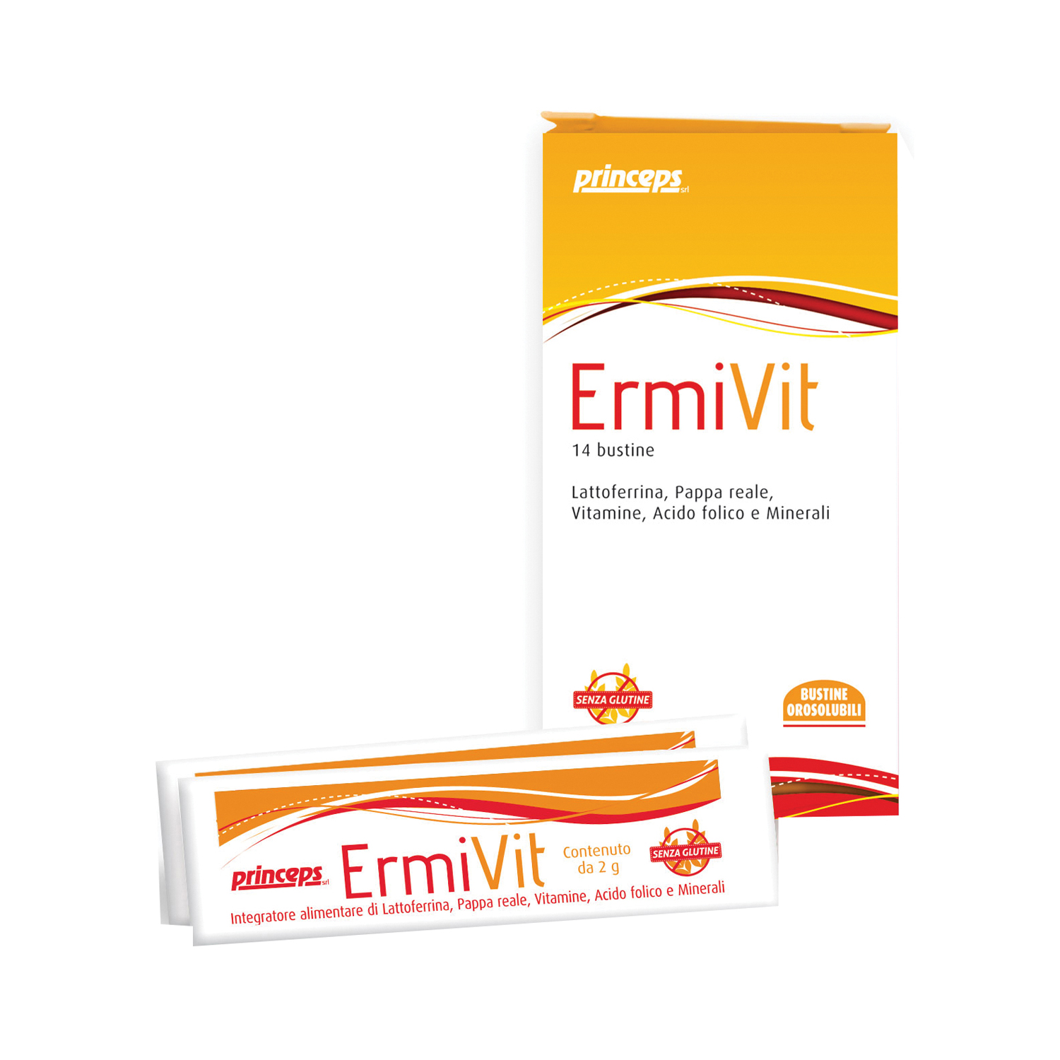 image - 943222784 - Integratore alimentare in bustine orosolubili con lattoferrina, pappa reale, vitamine e minerali, utile per il benessere generale e la funzione immunitaria. - 4725788_2.jpg