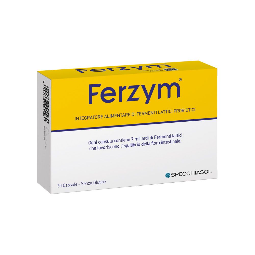 Ferzym Integratore Fermenti Lattici 30 Capsule