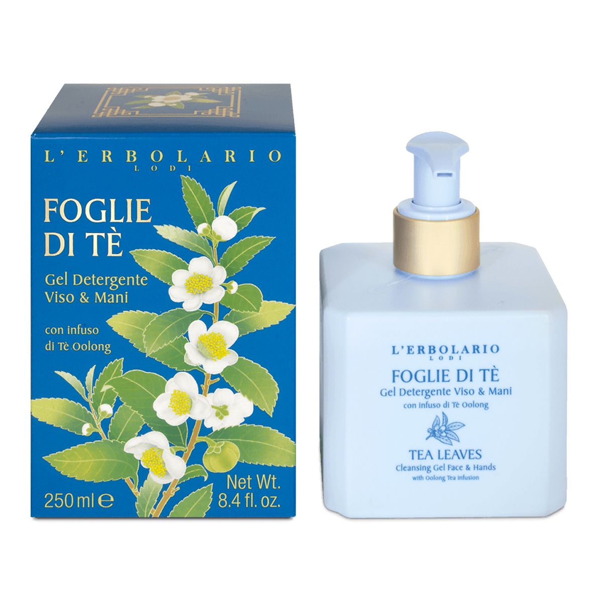 L'erbolario Foglie Di Tè Gel detersione Viso E Mani 250ml