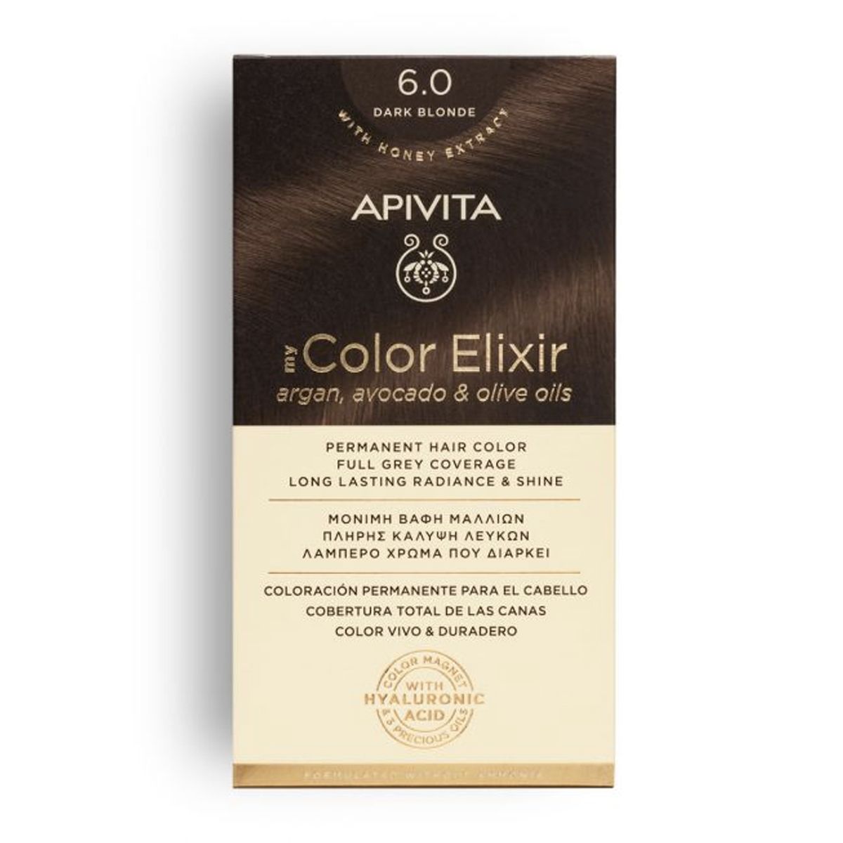 Apivita My Color Elixir Tinta Capelli 6.0 Biondo Scuro