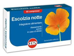 Escolzia Notte Integratore Rilassamento 60 Compresse