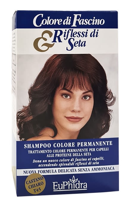 image - 908755147 - Shampoo colorante permanente senza ammoniaca che dona ai capelli un castano chiaro naturale, coprendo i capelli bianchi e rispettando l'integrità della fibra capillare. - 8755142_2.jpg