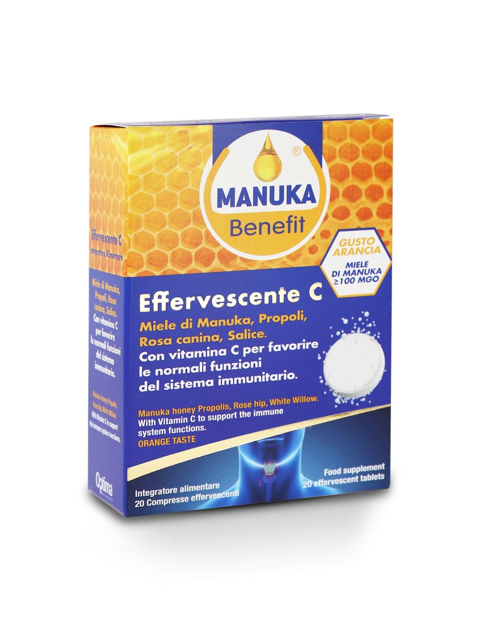 924755539 - Manuka Benefit Effervescente C Integratore vie respiratorie 20 compresse - 4719487_2.jpg