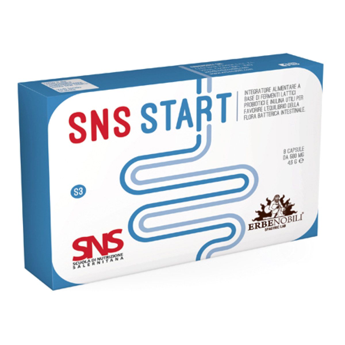 Sns Start Integratore Fermenti Lattici 8 Capsule