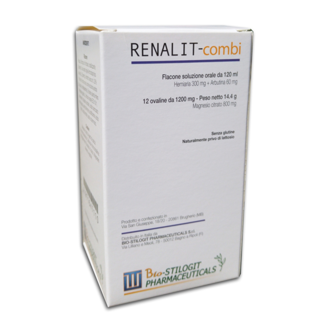 Renalit-combi Benessere Vie Urinarie 12 Ovaline + Sciroppo 120ml