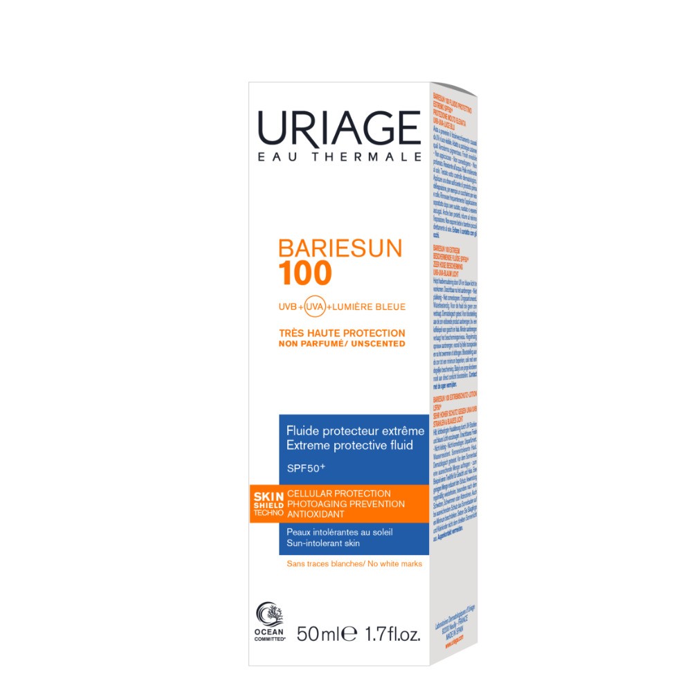 image - 951345394 - Fluido solare viso SPF50+ a protezione estrema, ideale per pelli sensibili e intolleranti al sole. Texture leggera e invisibile, protegge dai raggi UV prevenendo danni cutanei e fotoinvecchiamento. - 4854829_2.jpg