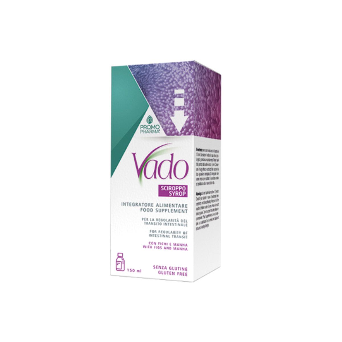 Vado Sciroppo Fichi E Manna Per Intestino 150ml