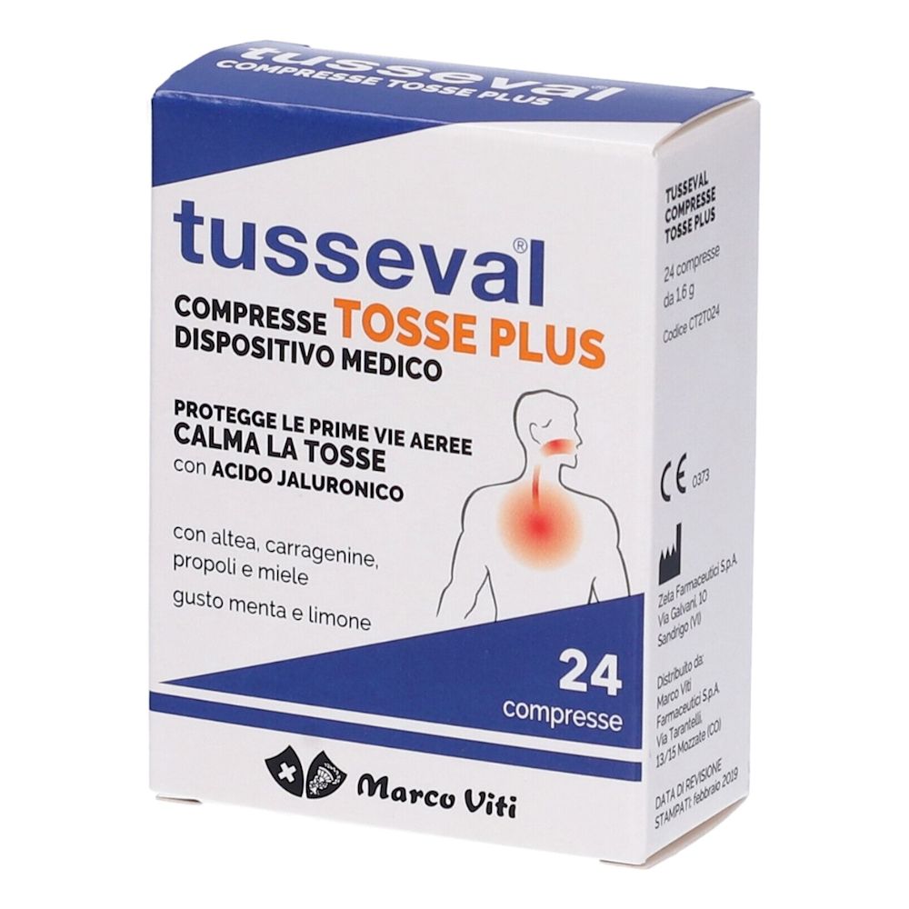 image - 941992808 - TUSSEVAL TOSSE PLUS 24 COMPRESSE - 4707448_1.jpg