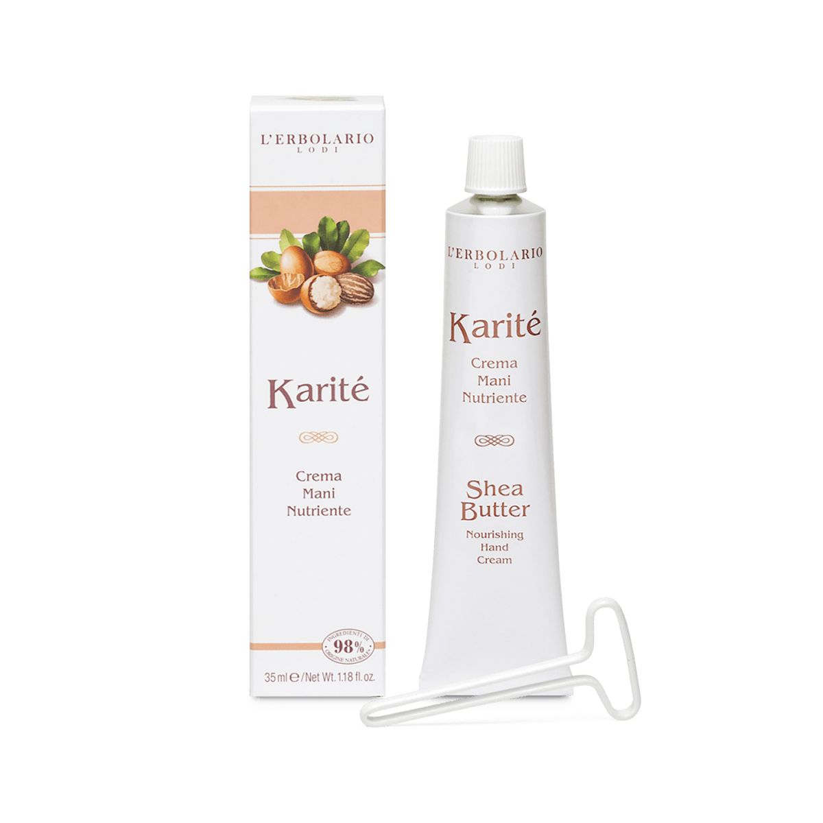 L'erbolario Karité Crema idratazione mani Nutriente 35ml