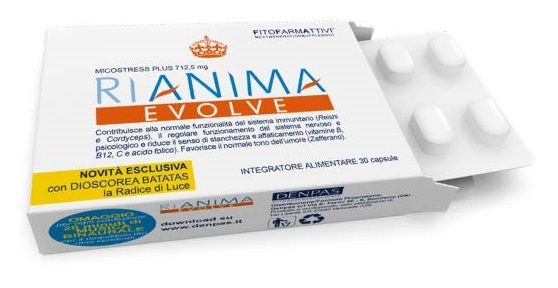 Rianima Evolve Integratore immunostimolante 30 Capsule