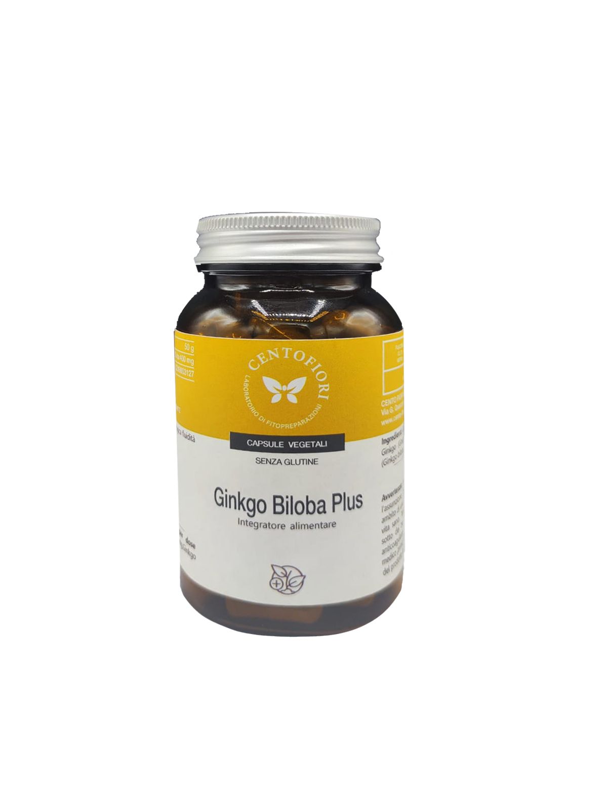 Ginkgo Biloba Plus Medicinale Omeopatico 100 Capsule Vegetali