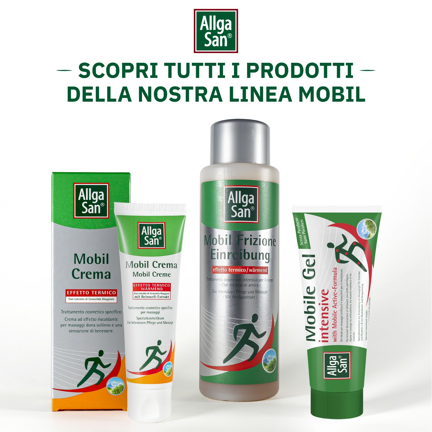 Allgasan Mobil Crema Effetto Termico Cervicale Schiena 50ml - Top Farmacia