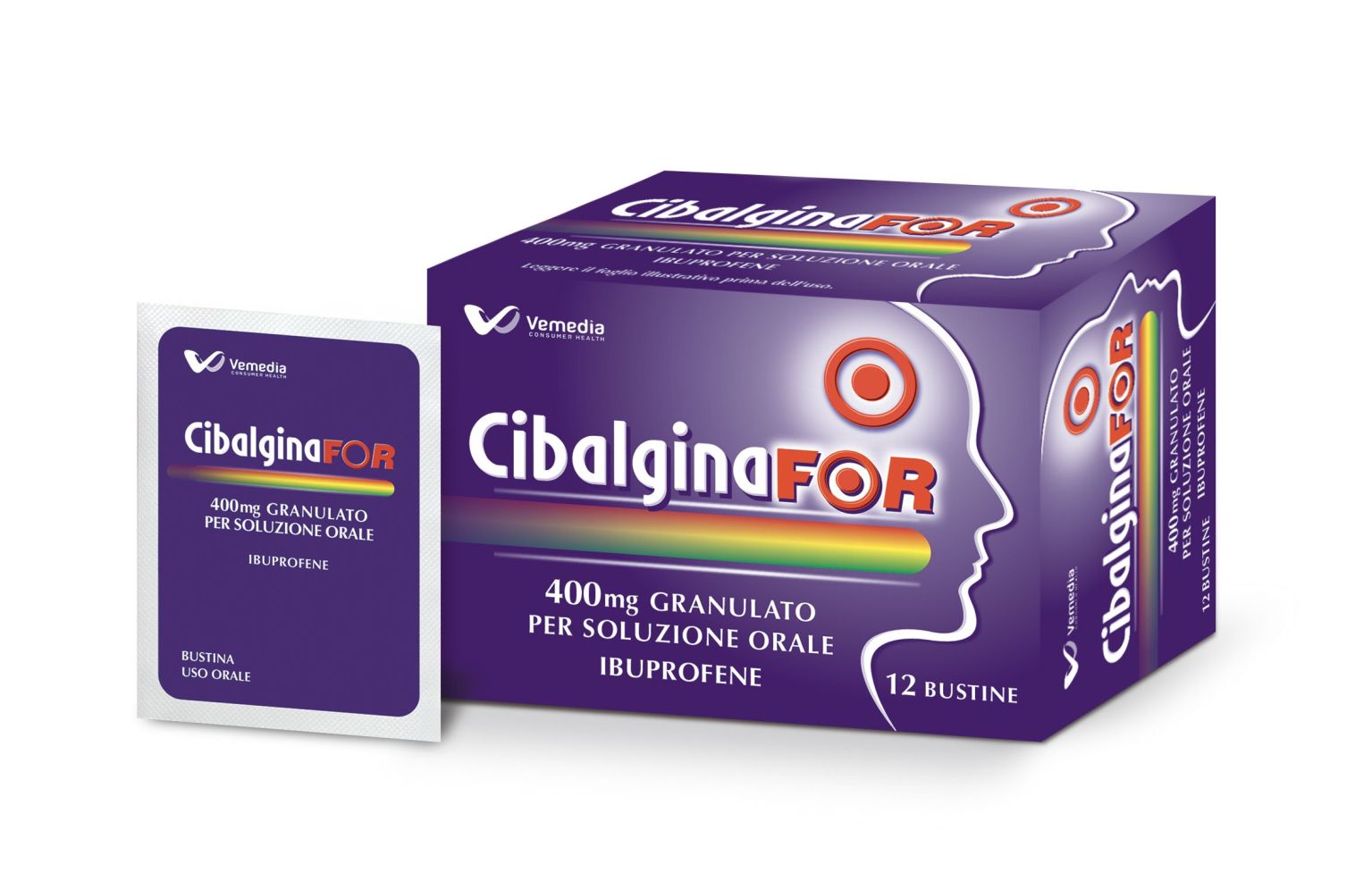 038599015 - Cibalginafor 400mg granulato Ibuprofene Antidolorifico 12 bustine - 7865505_2.jpg